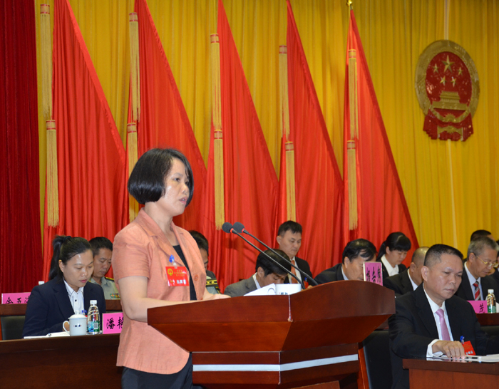 琼海市人大常委会主任 邓玉妹